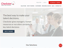 Tablet Screenshot of checkster.com